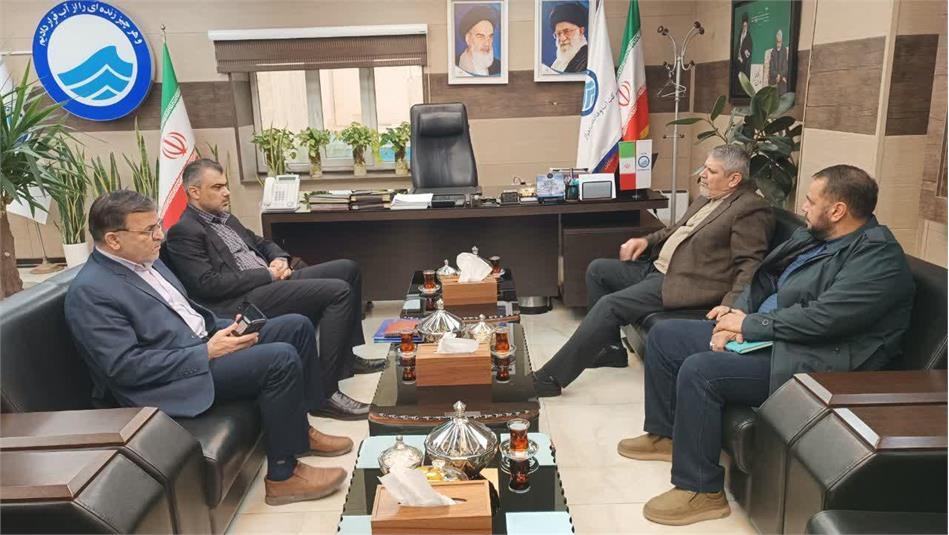 نشست نماینده امور ایثارگران آبفا کشور با مهندس عبیداوی